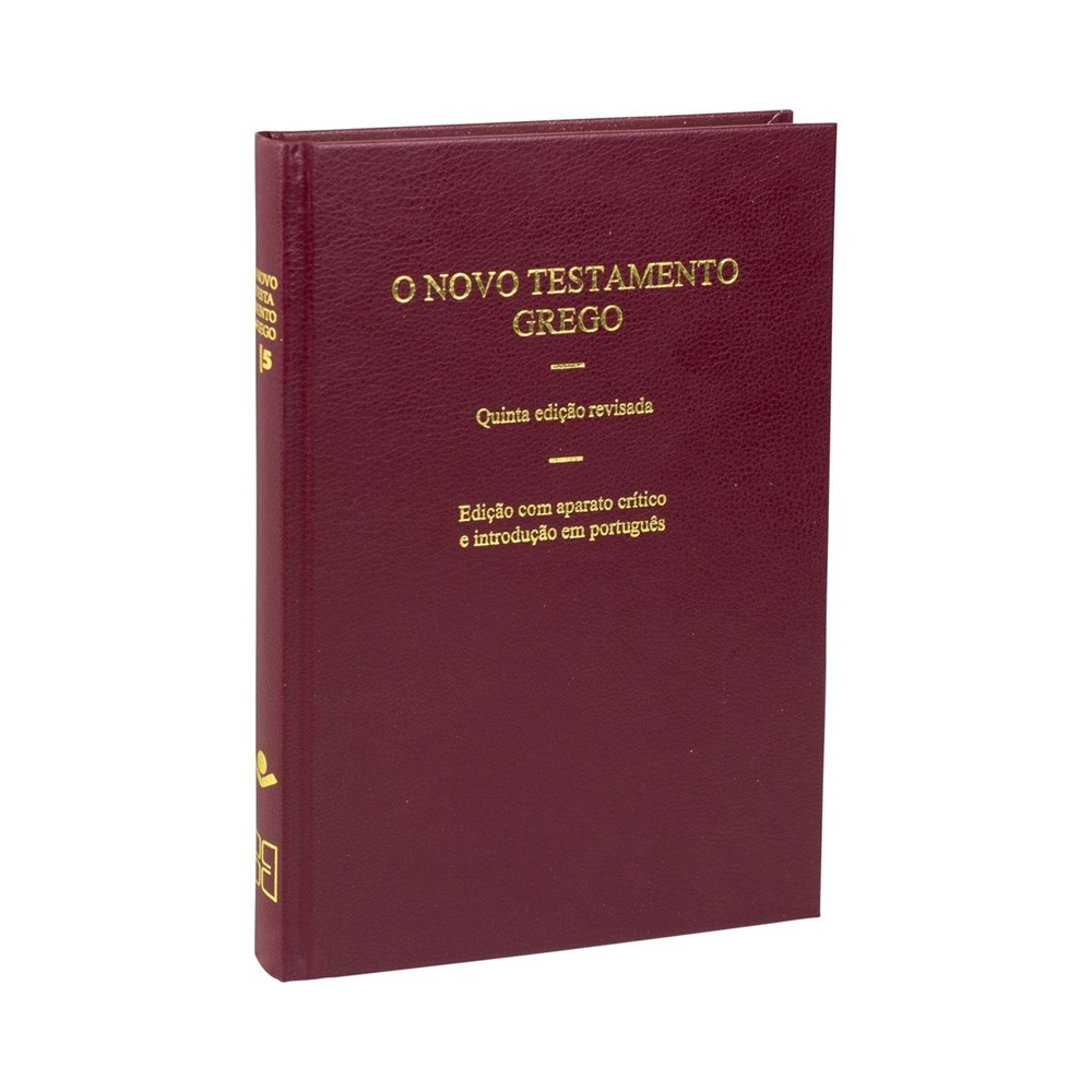 O Novo Testamento Grego | Capa Dura Vinho