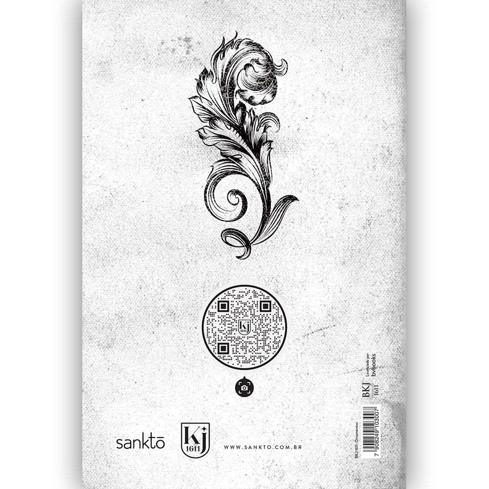 Bíblia King James 1611 | Fiel | Capa Dura Ornamentos