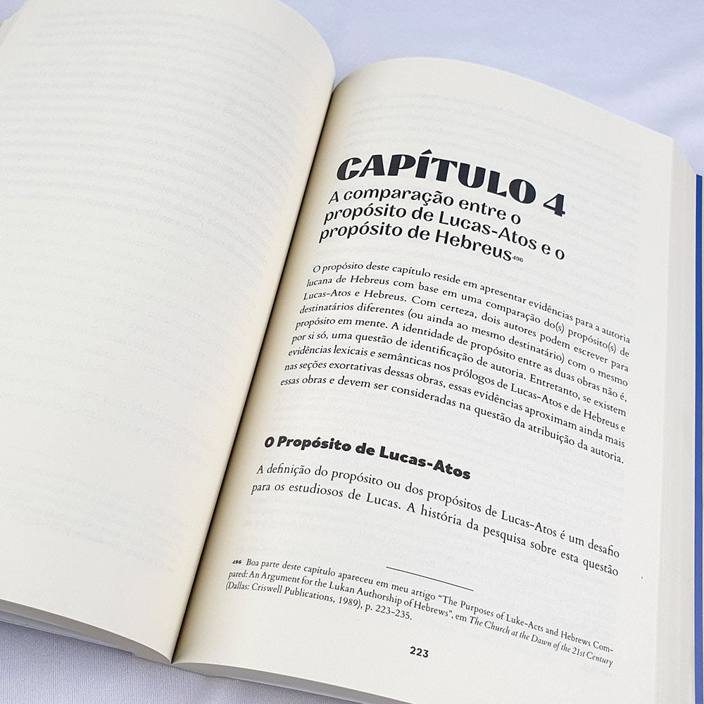 Autoria Lucana de Hebreus | David Allen