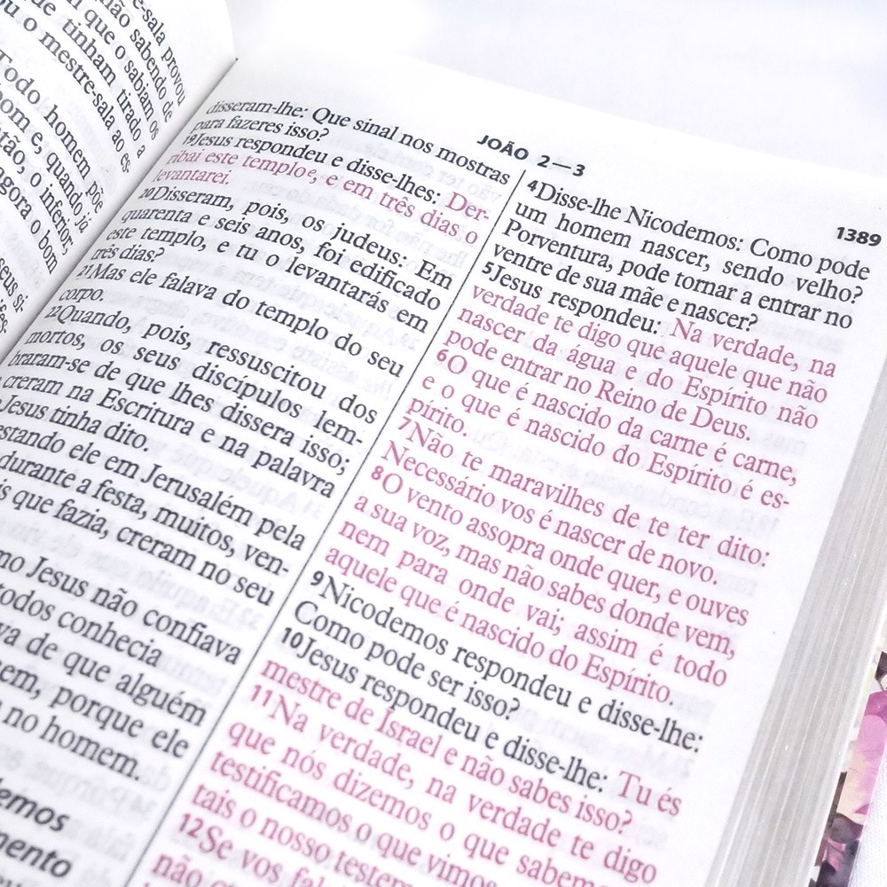 Bíblia da Mulher Vitoriosa | Letra Gigante | ARC | Capa Luxo Rosa