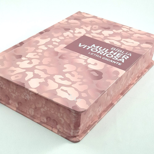 Bíblia da Mulher Vitoriosa | Letra Gigante | NVI| Capa Dura Onça