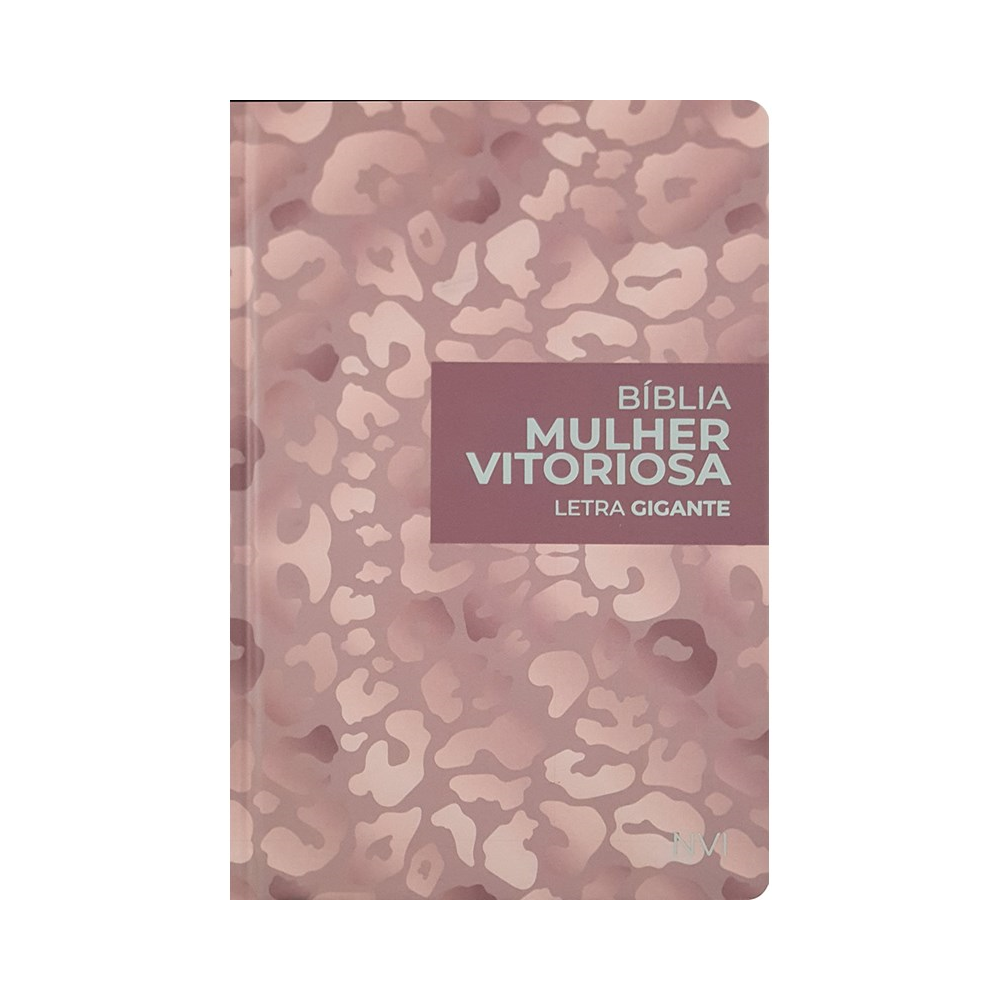 Bíblia da Mulher Vitoriosa | Letra Gigante | NVI| Capa Dura Onça