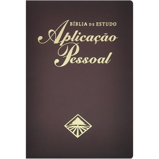 Bíblia de Estudo Aplicação Pessoal Grande | Letra Normal ARC | Marrom