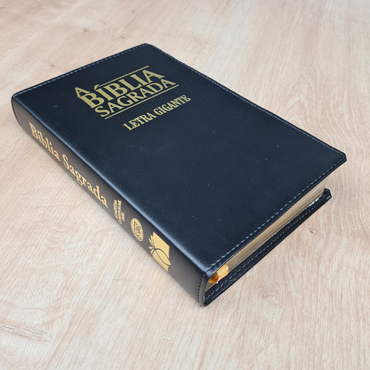 A Bíblia Sagrada | ACF | Letra Gigante | Capa Luxo Preta