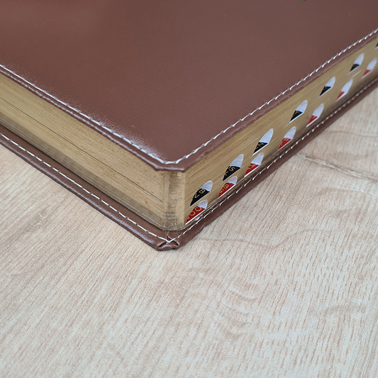 A Bíblia Sagrada | ACF | Letra Gigante | Capa Luxo Marrom