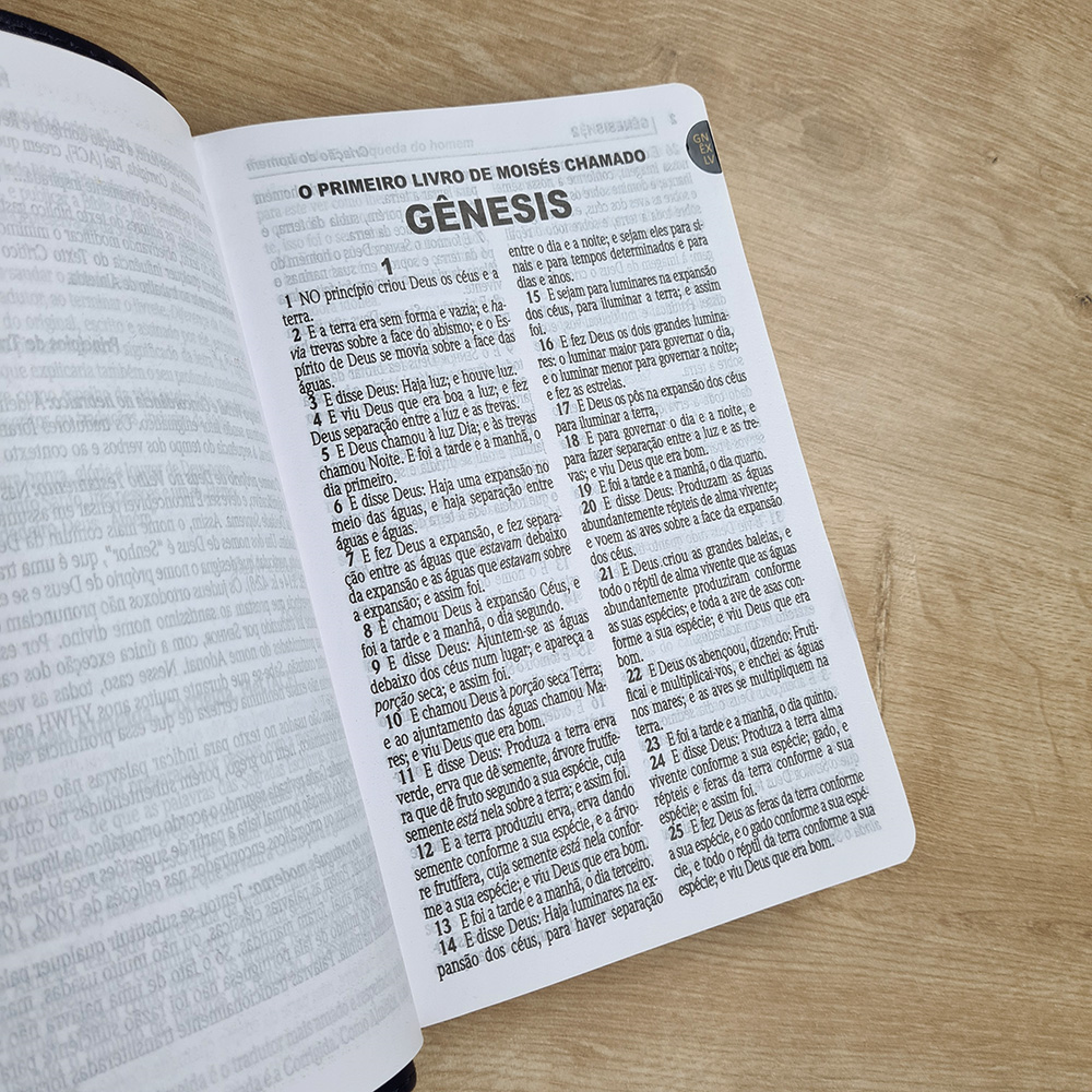 A Bíblia Sagrada | ACF | Letra Gigante | Capa Luxo Rosa