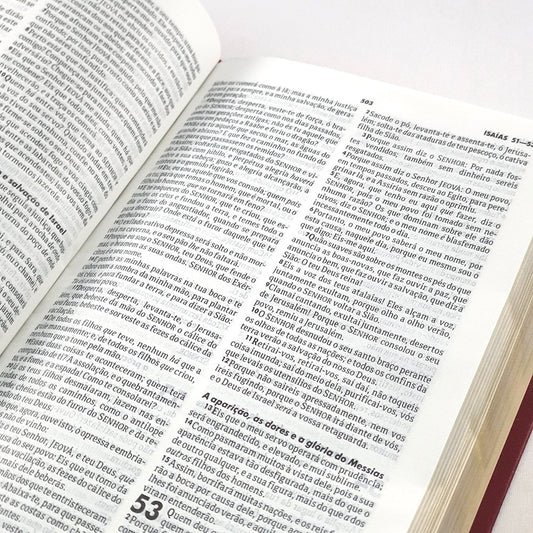 Bíblia Sagrada Harpa Cristã com Música | ARC | Capa Vinho