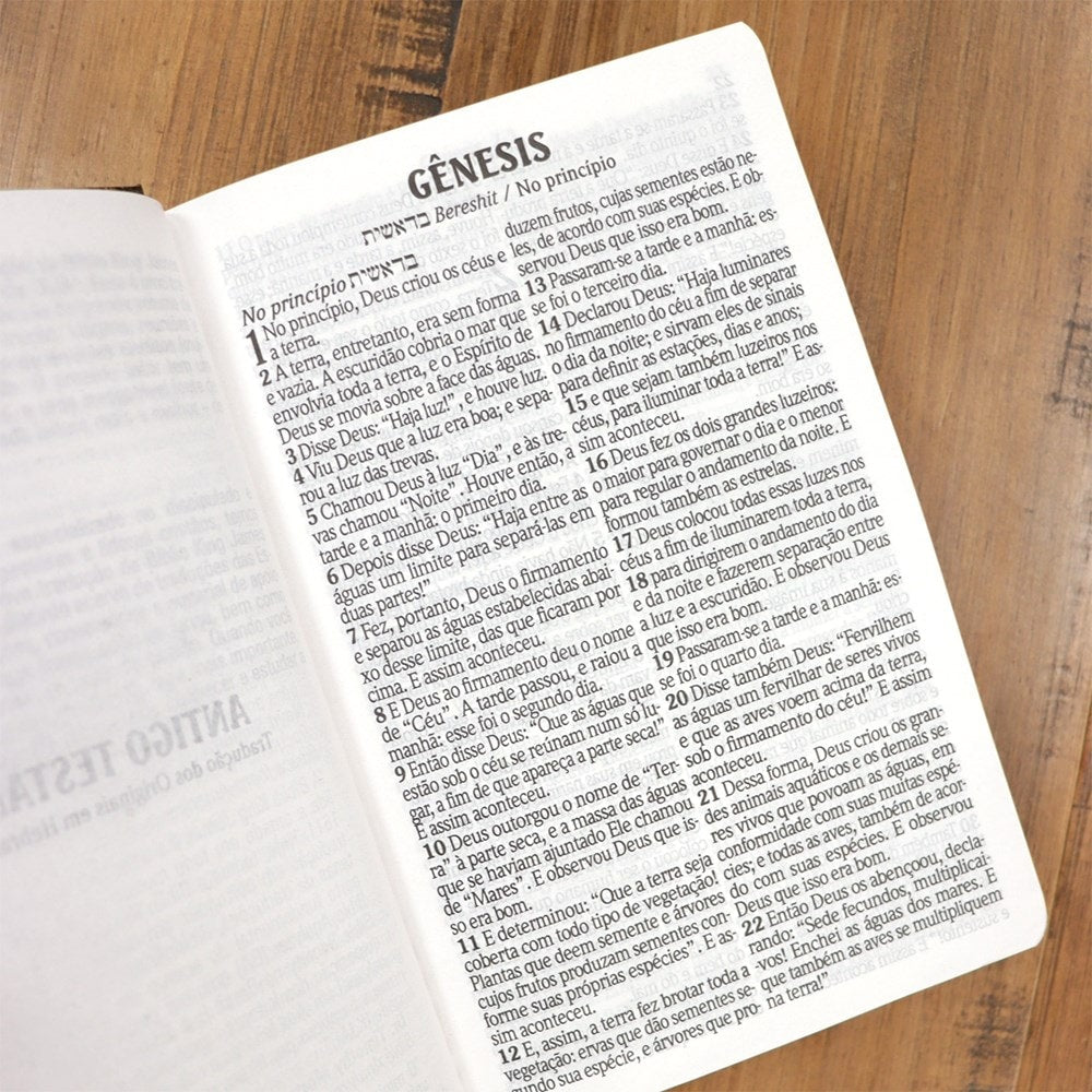 Bíblia King James Atualizada | KJA | Letra Hipergigante | Capa Dura Vintage