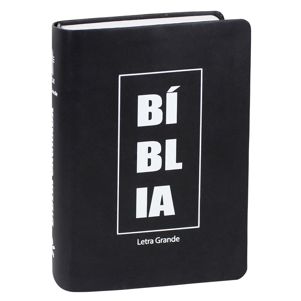 Bíblia Sagrada Fé, Esperança e Amor | NTLH | Letra Grande | Capa Semi-luxo Preta