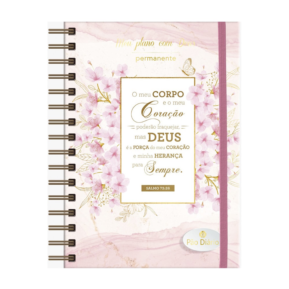 Planner Meu plano com Deus | Minha Herança | Capa Dura Espiral