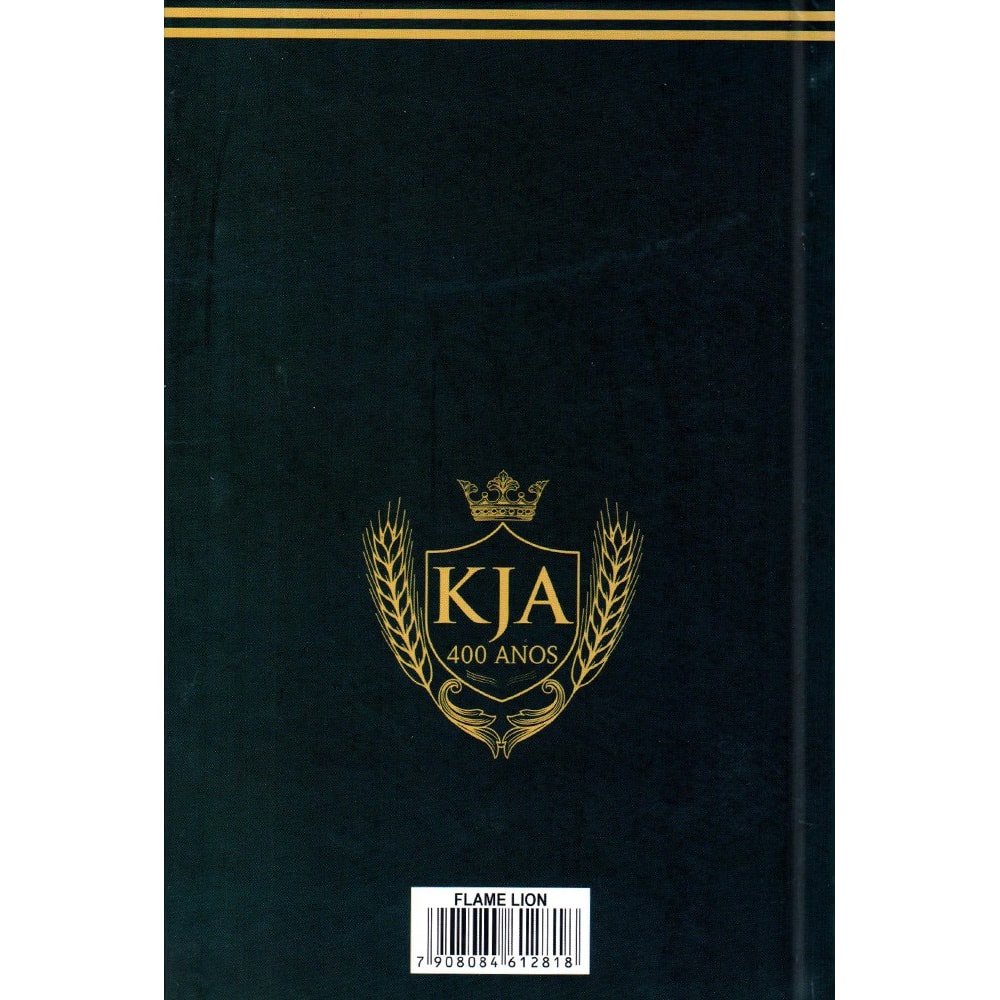 Bíblia King James Atualizada Flame Lion | KJA | Letra Gigante | Capa Dura