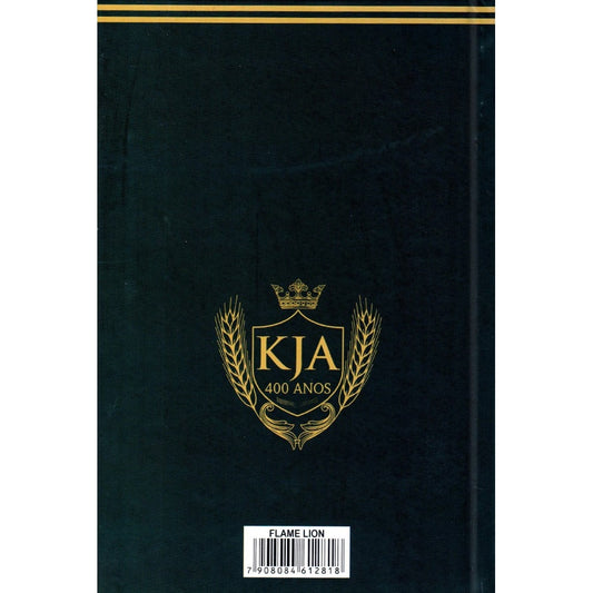 Bíblia King James Atualizada Flame Lion | KJA | Letra Gigante | Capa Dura