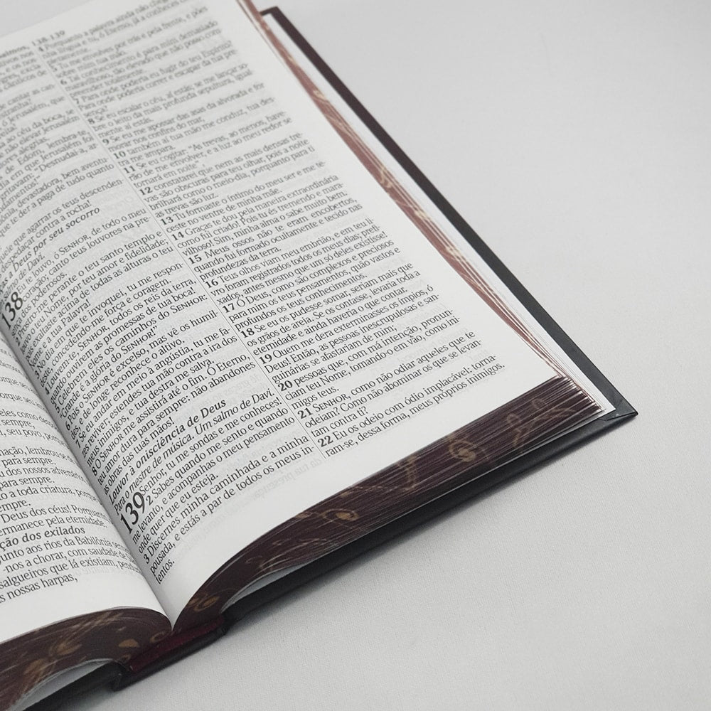 Bíblia King James Atualizada Moldura Vermelha | KJA | Letra Gigante | Capa Dura