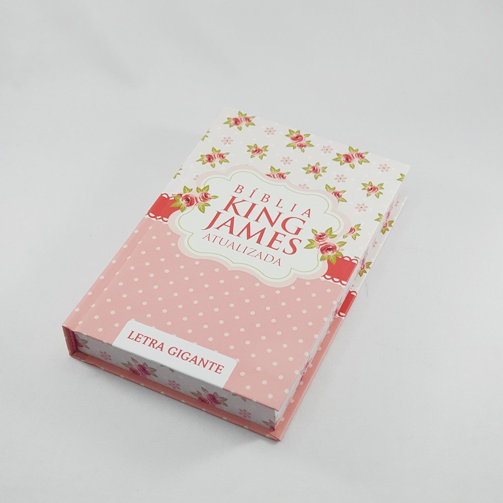 Bíblia King James Atualizada Scrap Book | KJA | Letra Gigante | Capa Dura