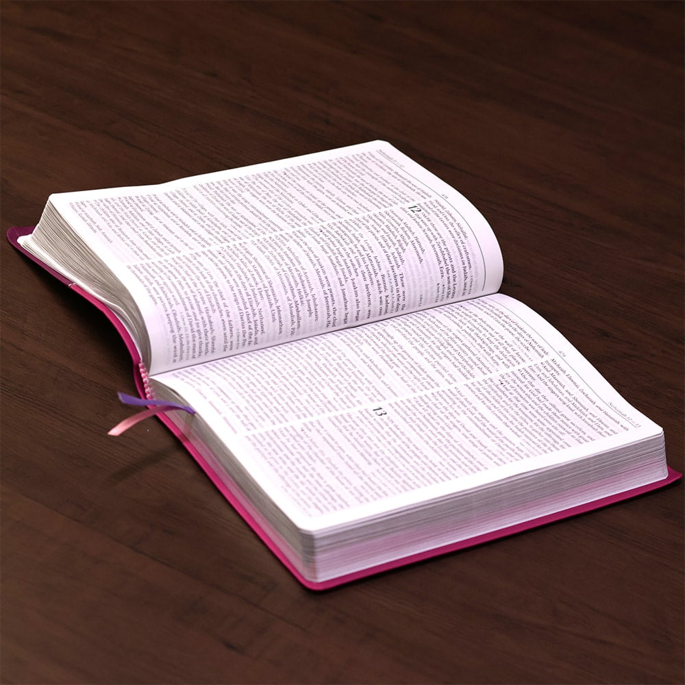 Preachers Bible | Bíblia da Pregadora em Inglês | KJV | Capa Luxo Flor
