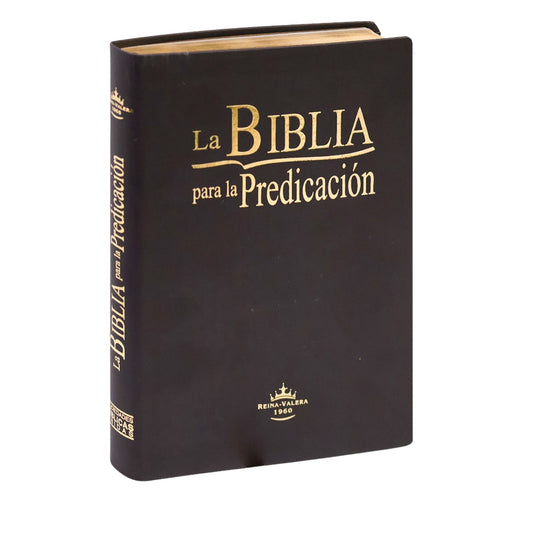 La Bíblia Para La Predicación | Reina Valeria | Capa Luxo Café