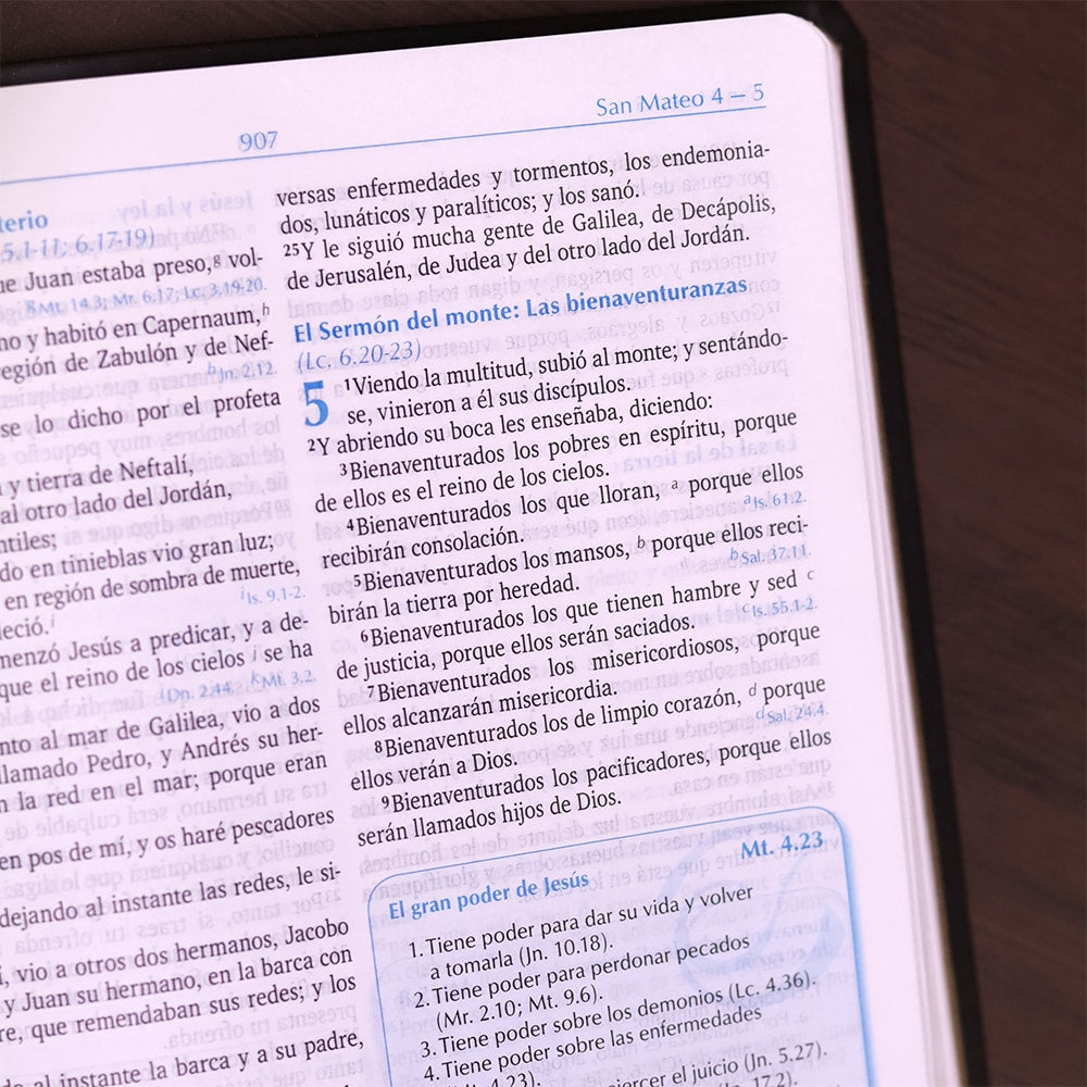 La Bíblia Para La Predicación | Reina Valeria | Capa Luxo Café