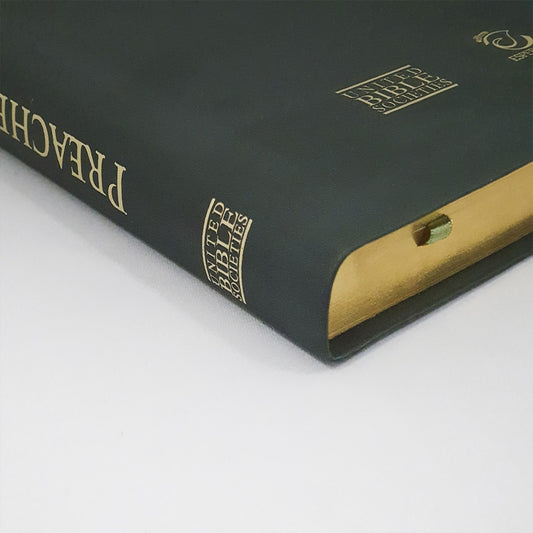 Preachers Bible | Bíblia do Pregador em Inglês | KJV | Capa Luxo Verde