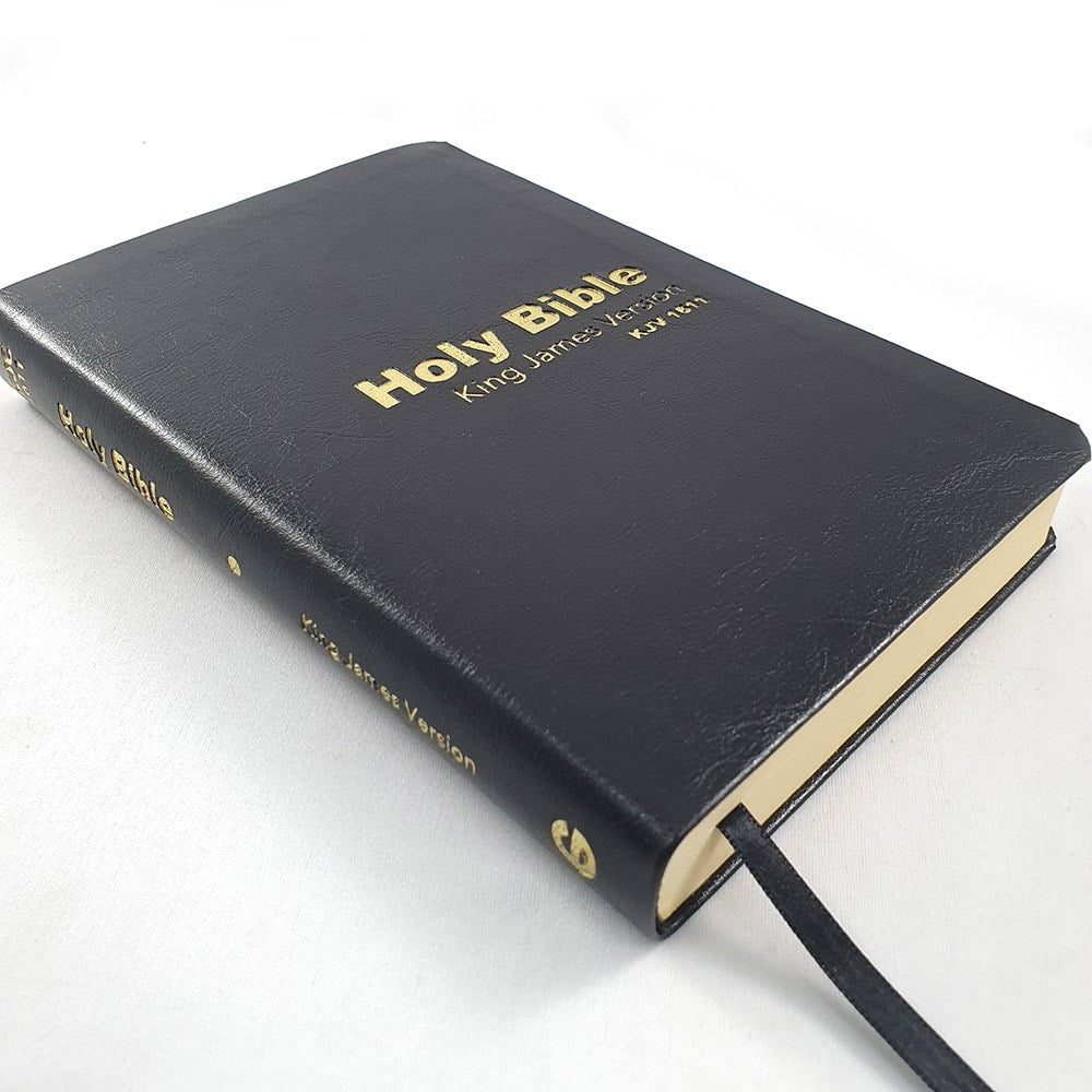 Holy Bible King James 1611 | Inglês | KJV | Capa Luxo Preta