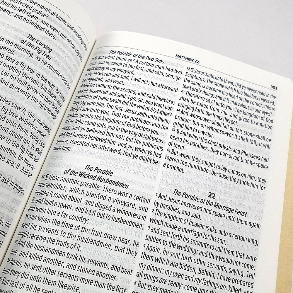 Holy Bible King James 1611 | Inglês | KJV | Capa Luxo Vinho
