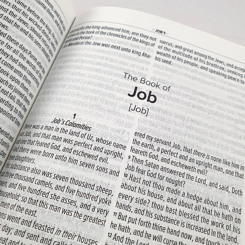 Holy Bible King James 1611 | Inglês | KJV | Capa Luxo Vinho
