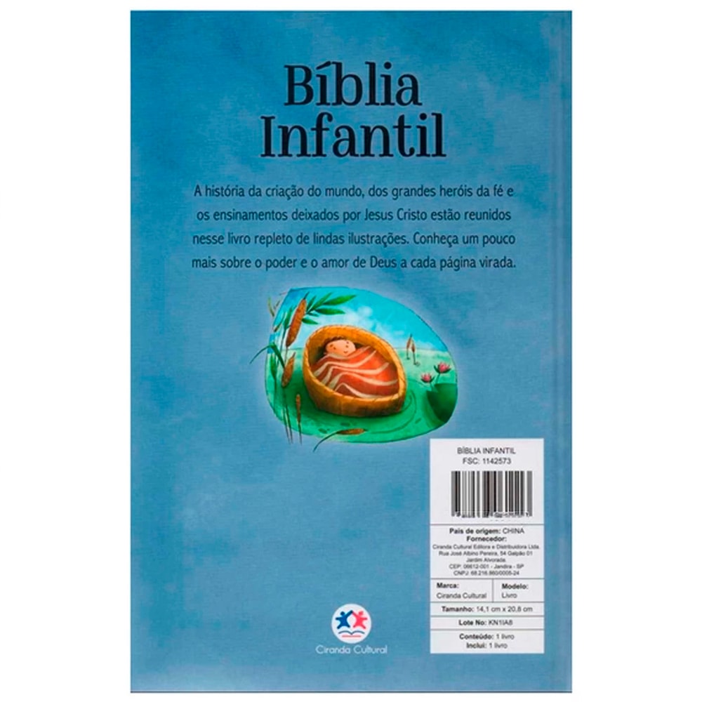 Bíblia Infantil | Capa Brochura