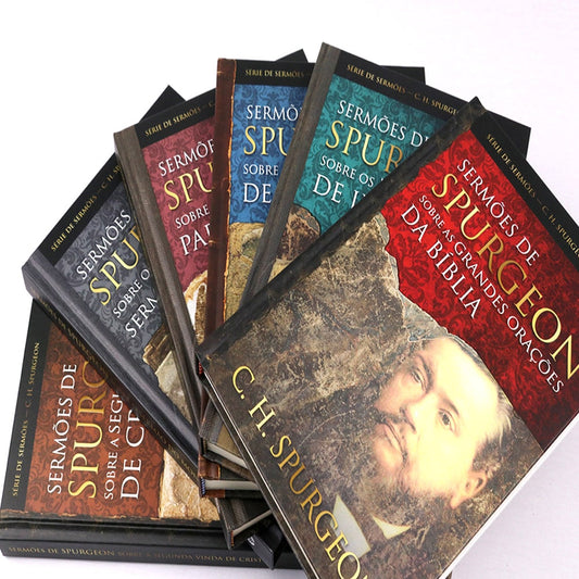 Box Sermões de Spurgeon | 6 Livros Capa Dura