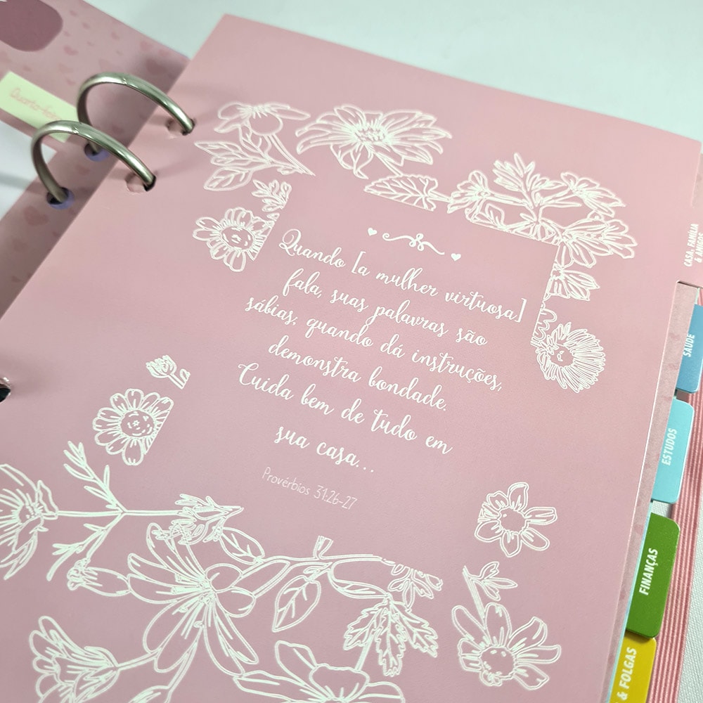 Planner Pão Diário | Capa O Senhor é Bom