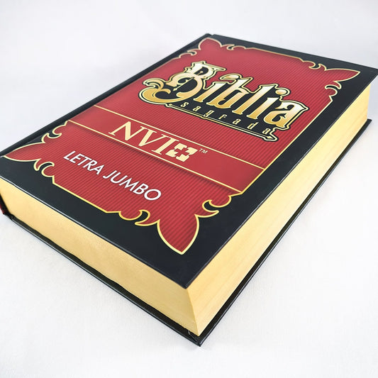 Bíblia Sagrada Letra Jumbo | NVI | Capa Dura Victoriana