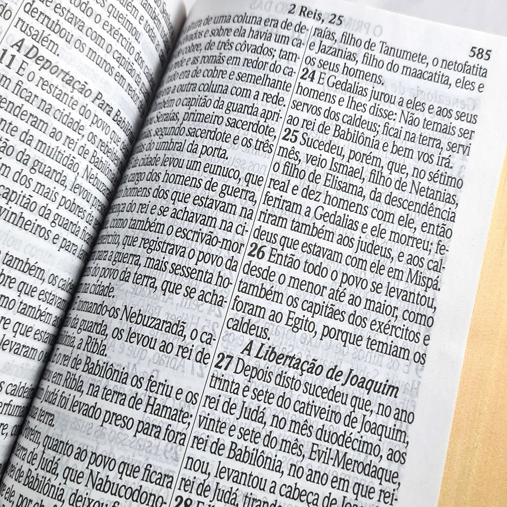 Bíblia Sagrada Letra Jumbo | ARC | Harpa Avivada | Capa Covertex Preta