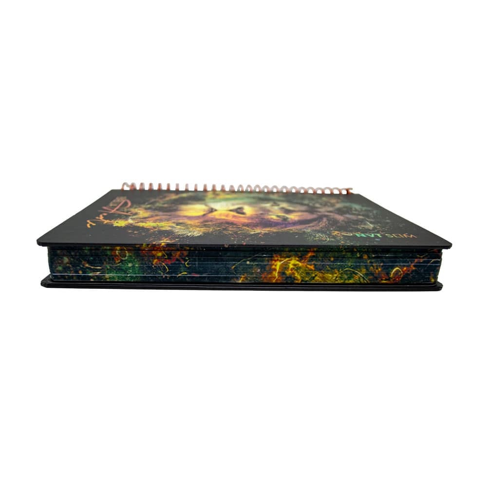 Bíblia Anote Slim | NVT | Capa Espiral Leão Fire