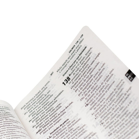 Bíblia Sagrada Cruz | ARA | Letra Grande | Capa Luxo Preta c/ Zíper