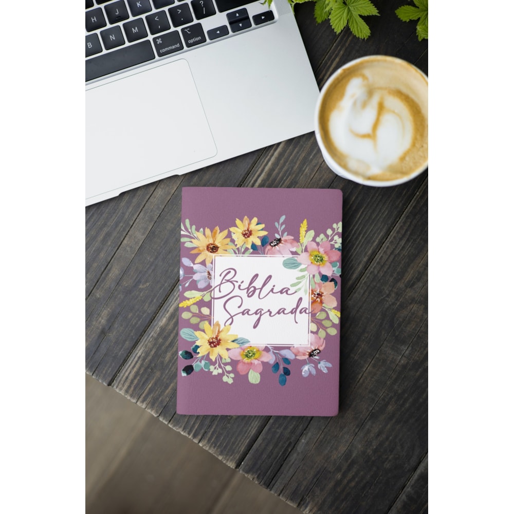 Bíblia Sagrada Primavera Alegre | NVT | Letra Normal | Flexível Soft Touch