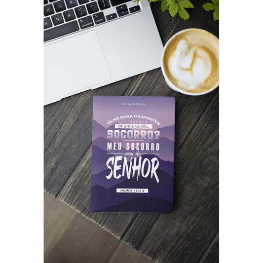 Bíblia Sagrada Meu Socorro | NVT | Letra Normal | Flexível Soft Touch
