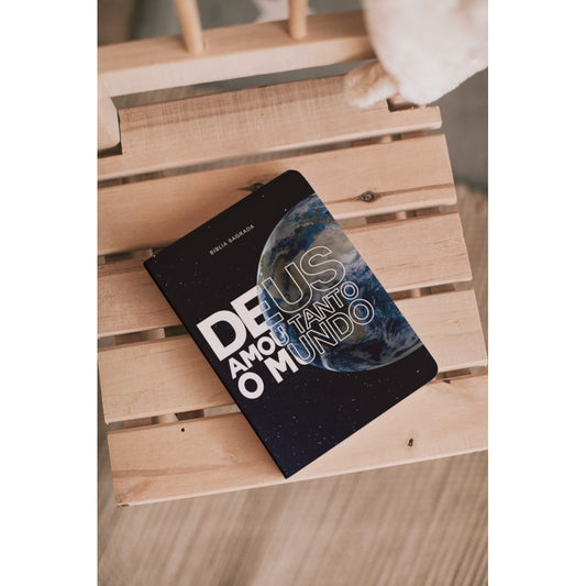 Bíblia Sagrada Deus Amou o Mundo | NVT | Letra Normal | Flexível Soft Touch