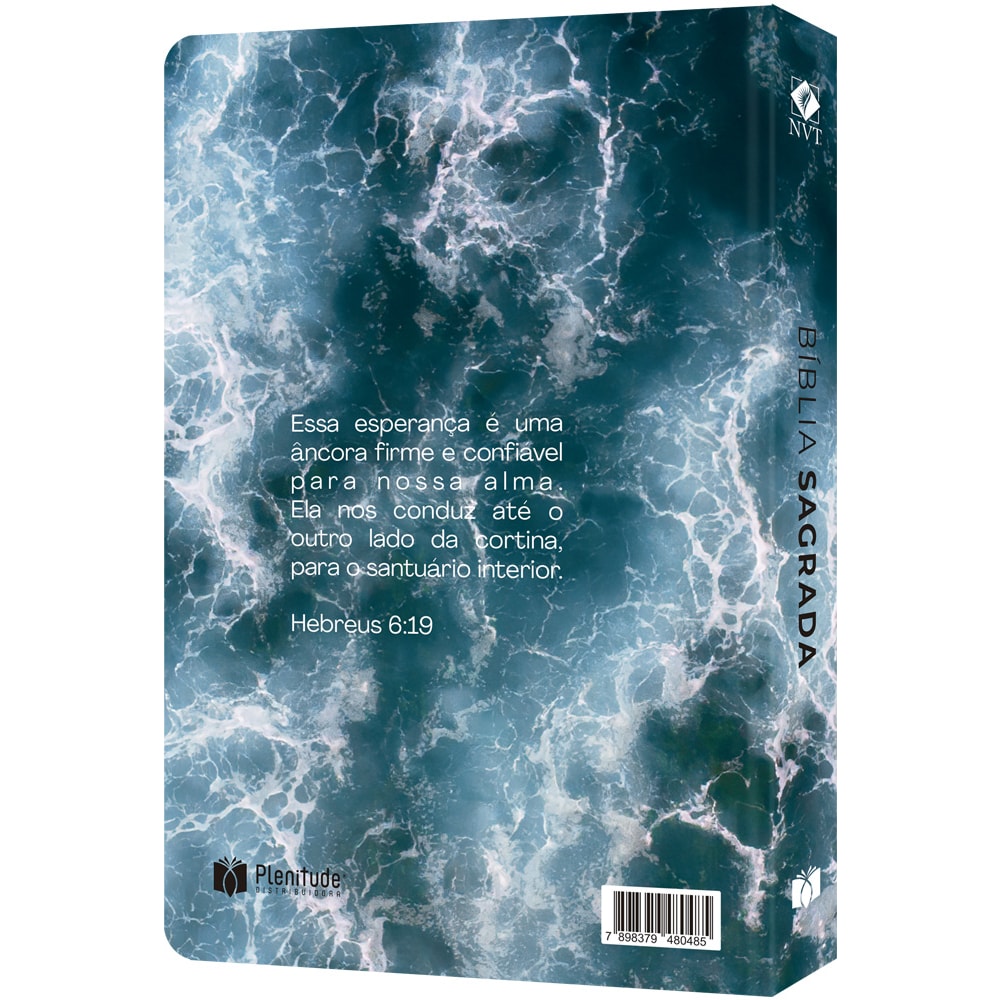 Bíblia Sagrada Oceano | NVT | Letra Normal | Flexível Soft Touch