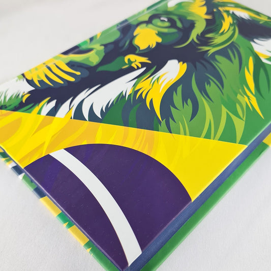 Bíblia Sagrada com Harpa Avivada e Corinhos Leão Brasil | ARC | Letra Gigante | Capa Dura