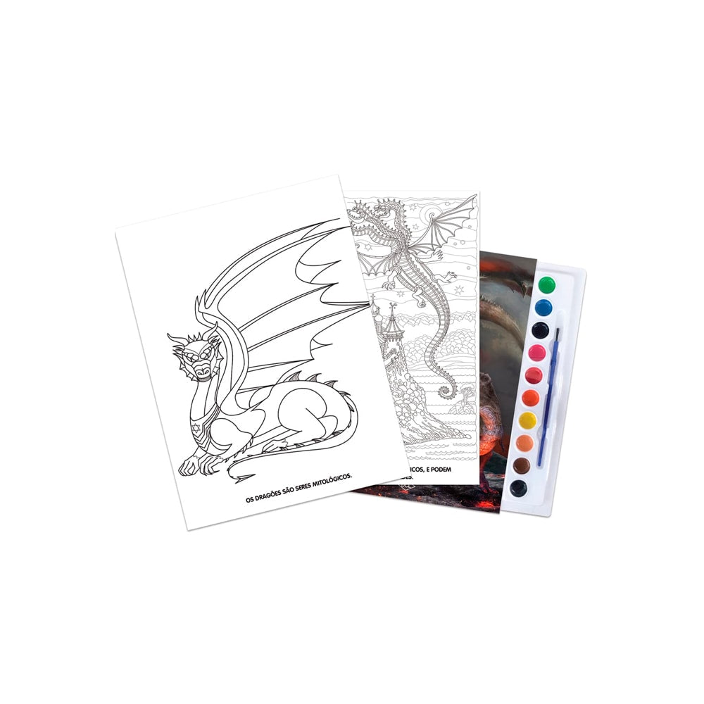 Mundo Selvagem | Leitura e Diversão | Aquarela