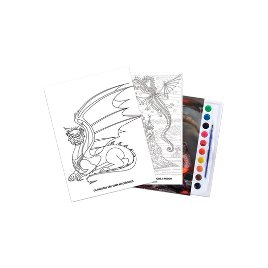 Mundo Selvagem | Leitura e Diversão | Aquarela