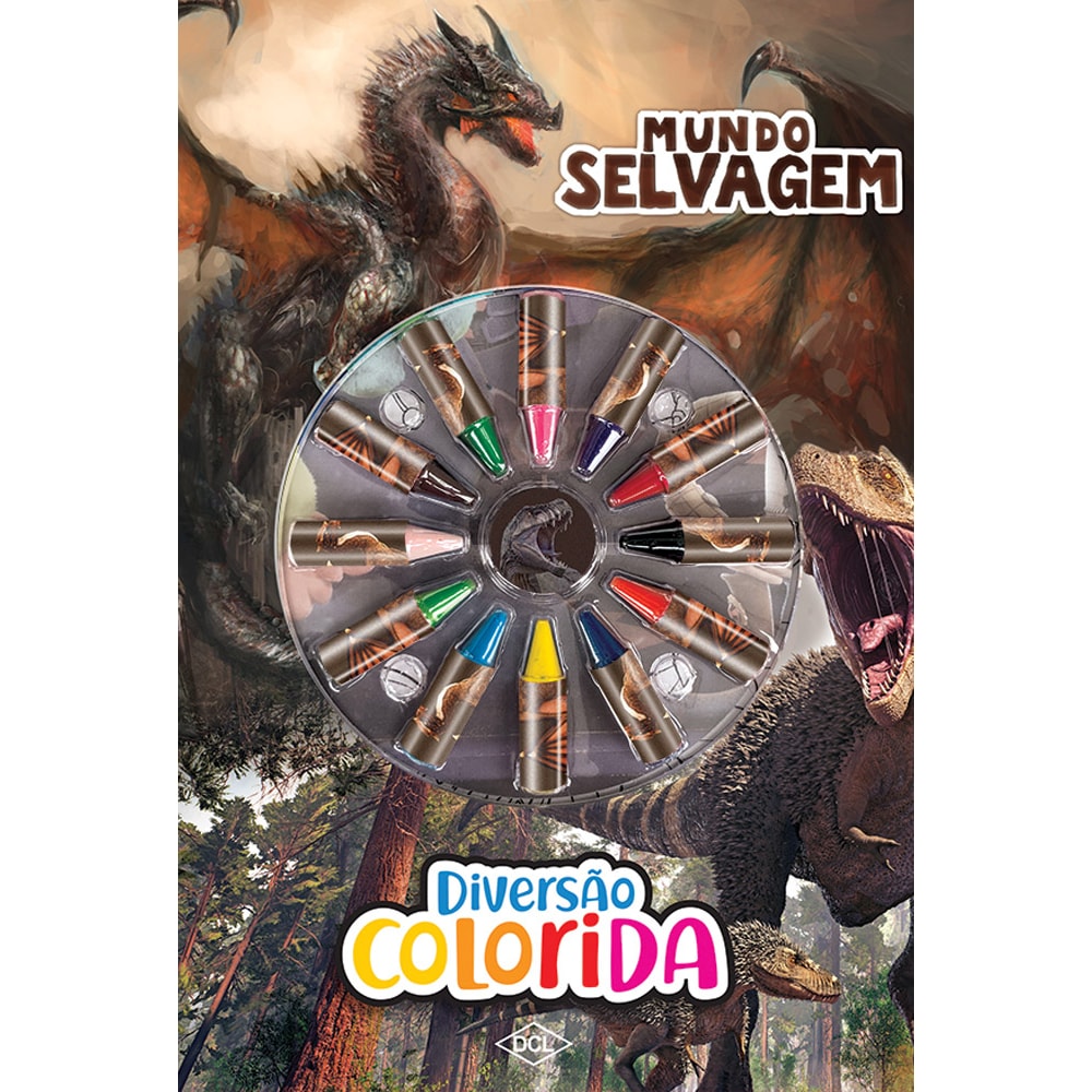 Diversão Colorida | Mundo Selvagem | Dinossauros
