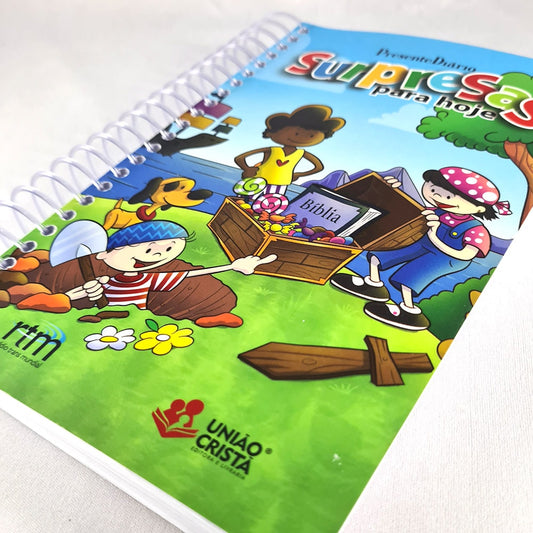 Presente Diário 26 | Surpresas para Hoje | Capa Espiral 2023