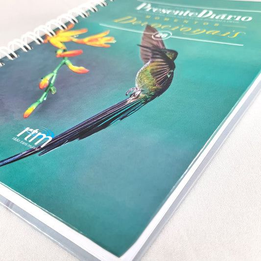 Presente Diário 26 | Letra Grande | Capa Dura Espiral Feminino 2023