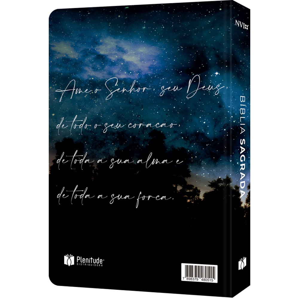 Bíblia Sagrada Ama o Senhor o Seu Deus | NVI | Letra Normal | Flexível Soft Touch
