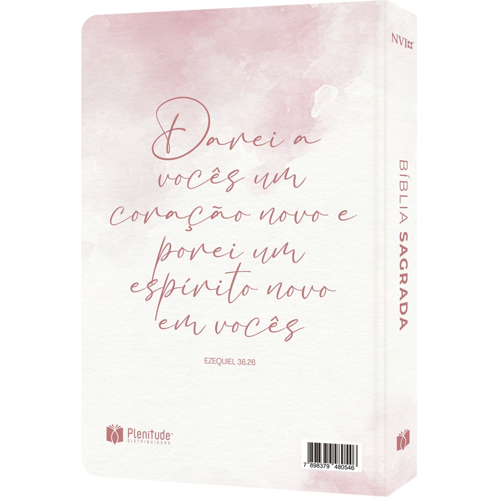 Bíblia Sagrada Coração Suave | NVI | Letra Normal | Flexível Soft Touch