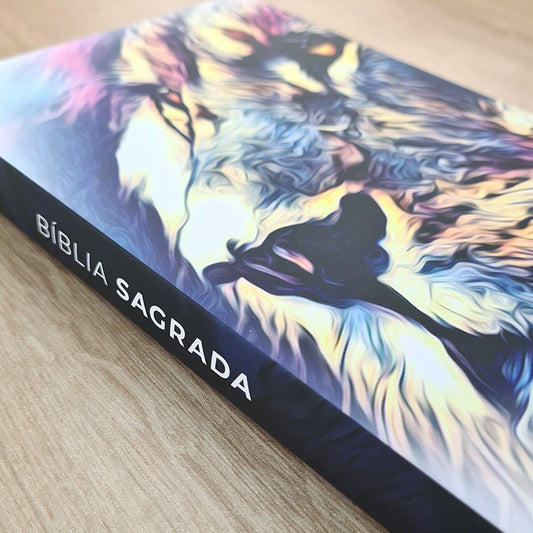 Bíblia Sagrada Leão Consumado | NVI | Letra Normal | Flexível Soft Touch