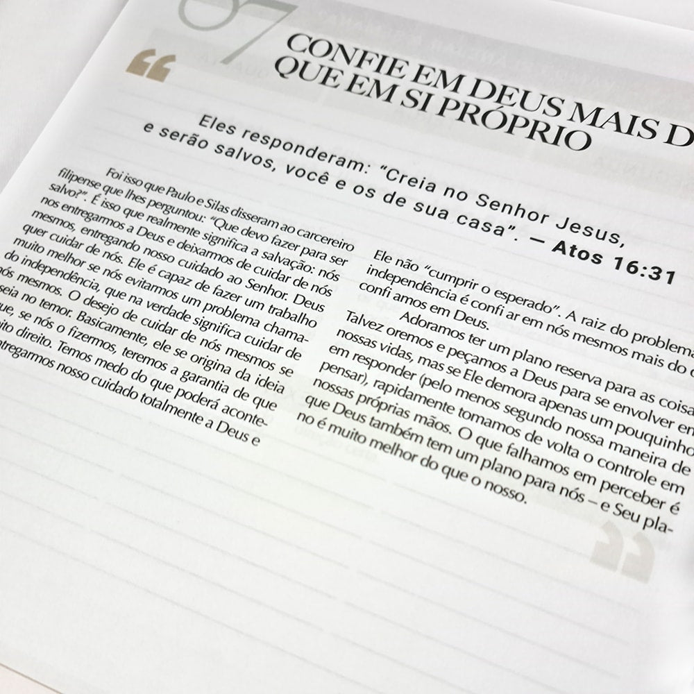 Planner da Vida Diária Joyce Meyer | Capa Dura Marrom