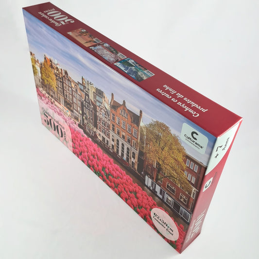 Quebra-Cabeça 500 peças | Amsterdã | Culturama