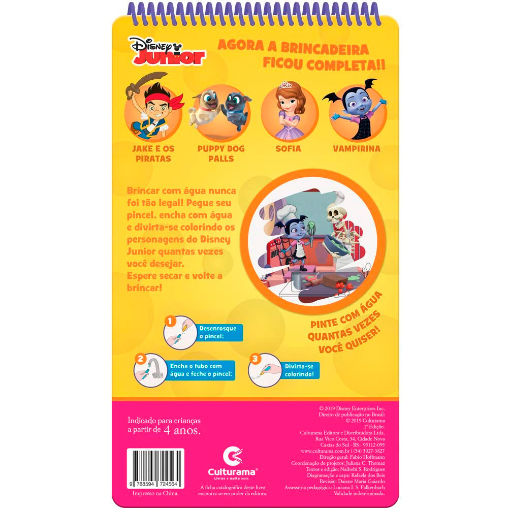Aqua Book | Colore com Água | Disney Junior