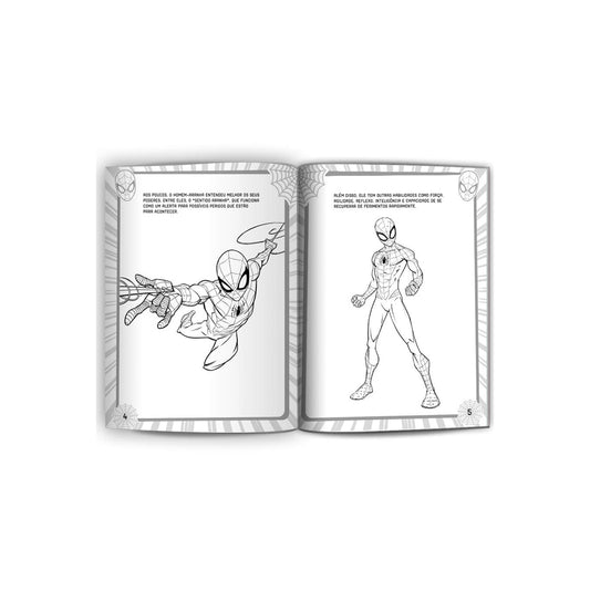 Homem-Aranha | Ler e Colorir | Gigante | Marvel