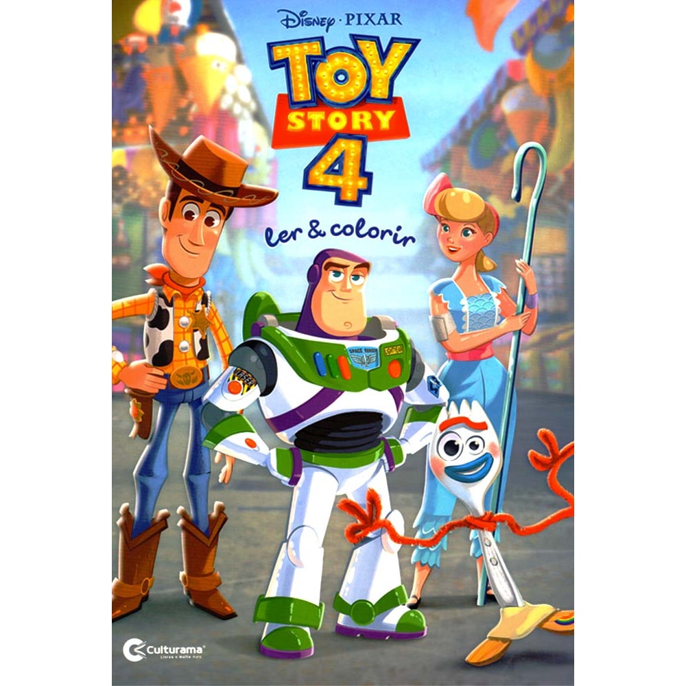 Toy Story 4 | Ler e Colorir | Disney | Pixar